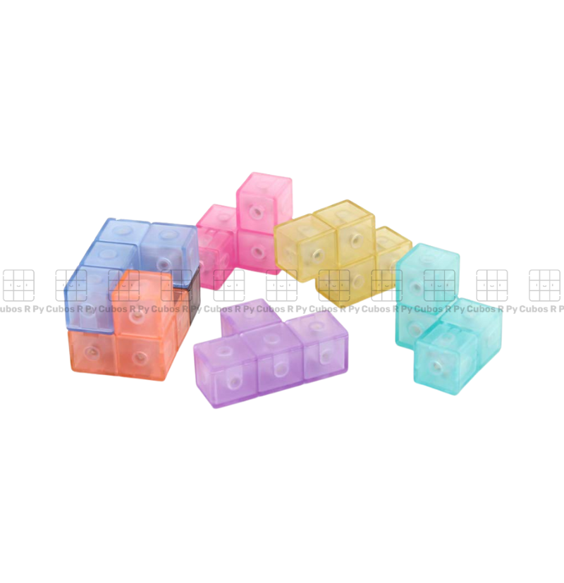 QiYi Magnetic Luban Lock Puzzle 3x3 - Imagen 2
